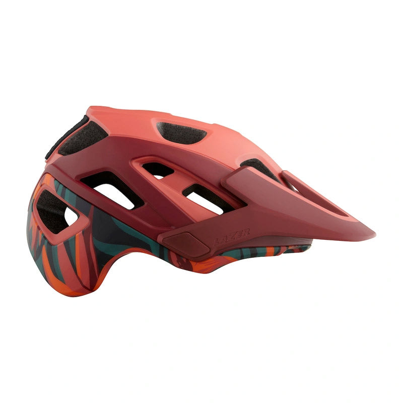Casco LAZER Mtb Jackal Rojo Rainforest